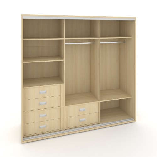 Корпус 3-х секционного шкафа низкого L=2519мм Maris SH.K3-7.2 K7