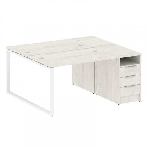 Бенч-система с тумбой на О-обр. м/к Metal System БО.РС-СТП-2.2