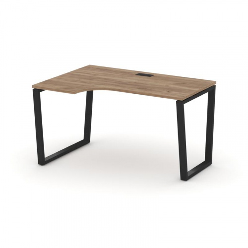 Style Project Стол рабочий эргоном. SN-6T2.SPA-012(L) Акация Лорка/Металл Антрацит/Заглушка Пластик фото 8 Style Project Стол рабочий эргоном. SN-6T2.SPA-012(L) Акация Лорка/Металл Антрацит/Заглушка Пластик фото 8