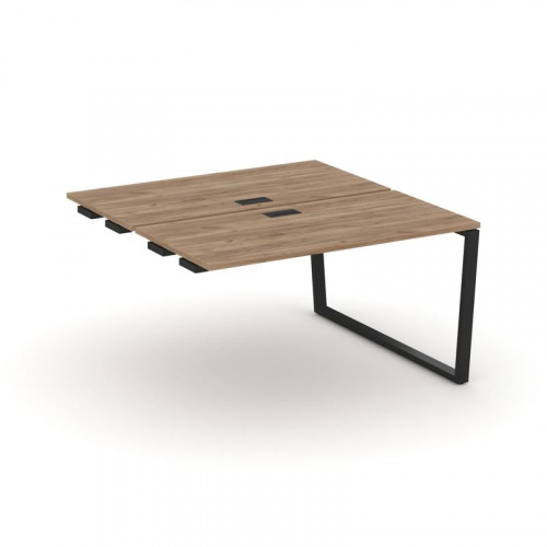 Style Project Стол-приставка к опор. элем. SN-6T2.DPRS-022 Акация Лорка/Металл Антрацит/Заглушка Пла фото 5