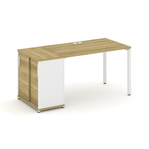 Стол офисный с опорным шкафом-купе Concept CN.SP-234 фото 3 Стол офисный с опорным шкафом-купе Concept CN.SP-234 фото 3