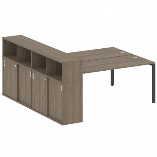 Бенч-система с шкафом-купе на П-обр. м/к Metal System БП.РС-СШК-4.5 фото 15