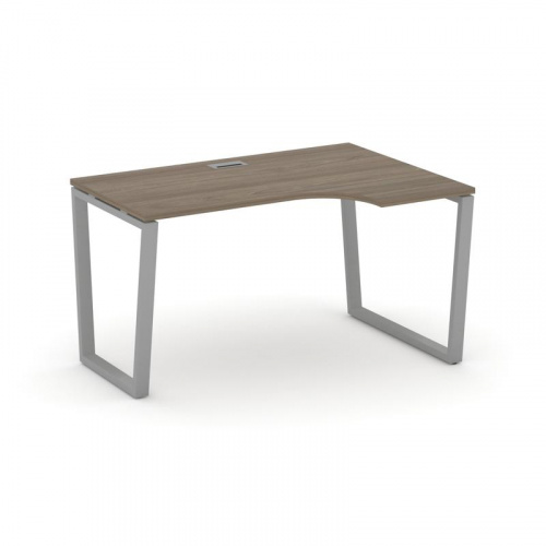 Style Project Стол рабочий эргоном. SN-6T2.SPA-012(R) Акация Лорка/Металл Антрацит/Заглушка Пластик фото 14