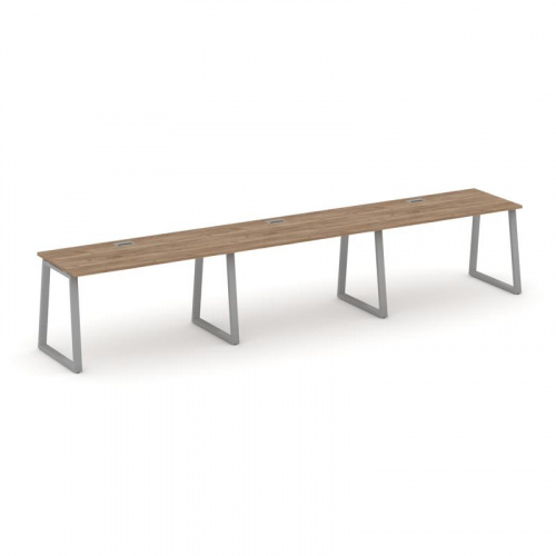 Style Project Рабочая станция 1 сторон. SN-6T1.ORS-042 Акация Лорка/Металл Антрацит/Заглушка Пластик фото 10