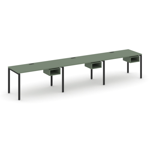 Бенч-система на 3 места с подвесными тумбами Concept CN.ORS-122 Бенч-система на 3 места с подвесными тумбами Concept CN.ORS-122