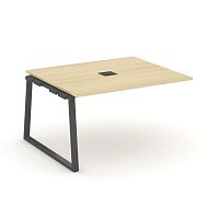 Style Project Проходной наб. элем. перег. стола SN-6T1.NSPRG-033 Акация Лорка/Металл Антрацит/Заглуш