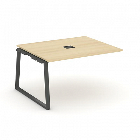 Style Project Проходной наб. элем. перег. стола SN-6T1.NSPRG-034 Акация Лорка/Металл Антрацит/Заглуш