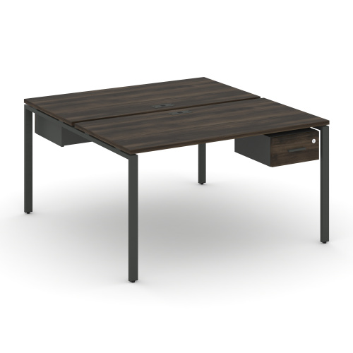 Бенч-система на 2 места с подвесными тумбами Concept CN.DRS-112 фото 3