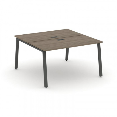 Style Project Рабочая станция 2-х сторон. SN-6A.DRS-003 Белый/Металл Антрацит 1380*1232*750 фото 17