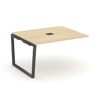 Style Project Проходной наб. элем. перег. стола SN-6T2.NSPRG-034 Акация Лорка/Металл Антрацит/Заглуш