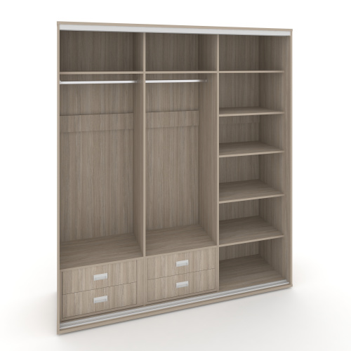 Корпус 3-х секционного шкафа высокого L=1769мм Maris SH.K3-2.1 K3 фото 4