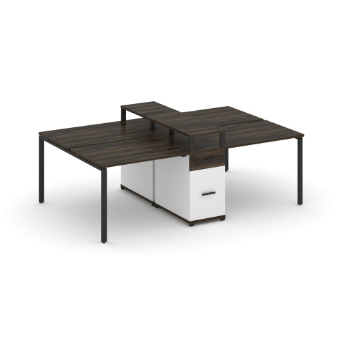 Бенч-система на 4 места с 1 опорной тумбой Concept CN.DRS-437 фото 9 Бенч-система на 4 места с 1 опорной тумбой Concept CN.DRS-437 фото 9