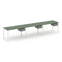 Бенч-система на 3 места с подвесными тумбами Concept CN.ORS-130