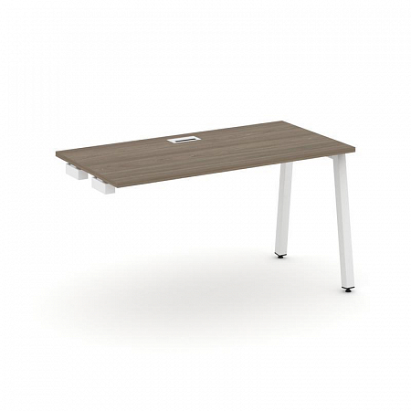 Style Project Стол-приставка к опор. элем. SN-5A.OPRS-003 Вяз Благородный/Металл Белый 1380*600*750