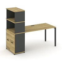 Стол офисный с опорным распашным шкафом Concept CN.SP-230