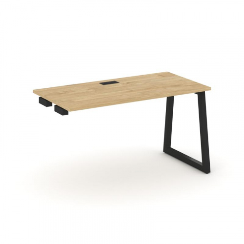 Style Project Стол-приставка к опор. элем. SN-5T1.OPRS-012 Акация Лорка/Металл Антрацит/Заглушка Пла Style Project Стол-приставка к опор. элем. SN-5T1.OPRS-012 Акация Лорка/Металл Антрацит/Заглушка Пла