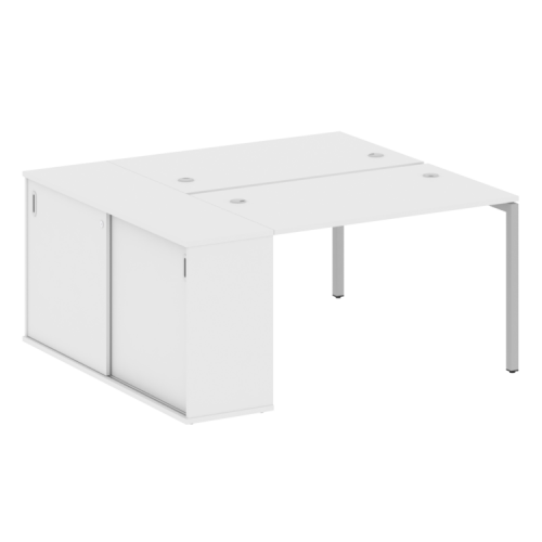 Бенч-система с шкафом-купе на П-обр. м/к Metal System Quattro 40БП.РС-СШК-1.2 фото 4 Бенч-система с шкафом-купе на П-обр. м/к Metal System Quattro 40БП.РС-СШК-1.2 фото 4