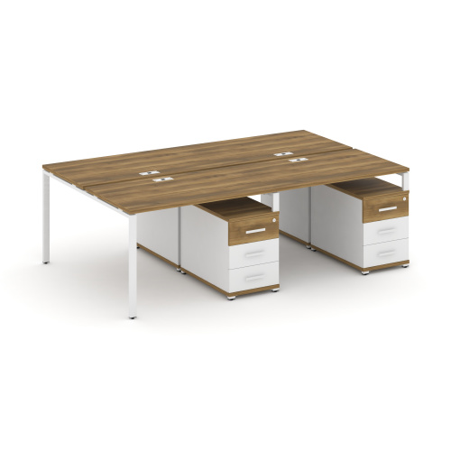 Бенч-система на 4 места с 2 опорными тумбами Concept CN.DRS-318 фото 8 Бенч-система на 4 места с 2 опорными тумбами Concept CN.DRS-318 фото 8