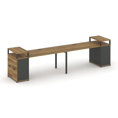Бенч-система с опорными распашными шкафами Concept CN.ORS-221 Бенч-система с опорными распашными шкафами Concept CN.ORS-221