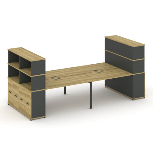 Бенч-система с опорными распашными шкафами Concept CN.DRS-276 фото 4
