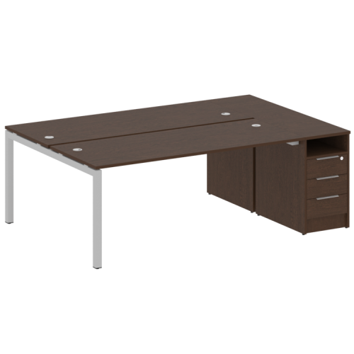 Бенч-система с тумбой на П-обр. м/к Metal System Quattro 50БП.РС-СТП-2.5 фото 9 Бенч-система с тумбой на П-обр. м/к Metal System Quattro 50БП.РС-СТП-2.5 фото 9