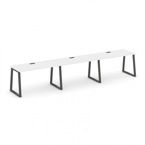 Style Project Рабочая станция 1 сторон. SN-6T1.ORS-042 Акация Лорка/Металл Антрацит/Заглушка Пластик фото 26