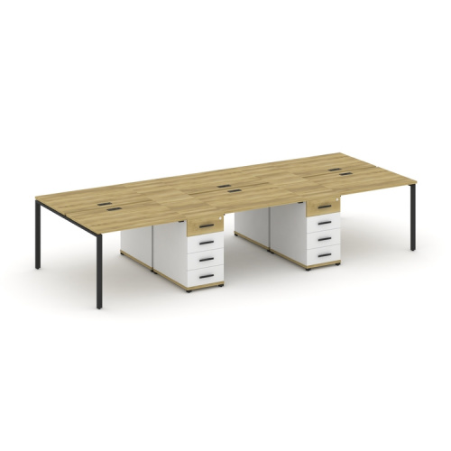 Бенч-система на 6 мест с 2 опорными тумбами Concept CN.DRS-449 фото 6 Бенч-система на 6 мест с 2 опорными тумбами Concept CN.DRS-449 фото 6