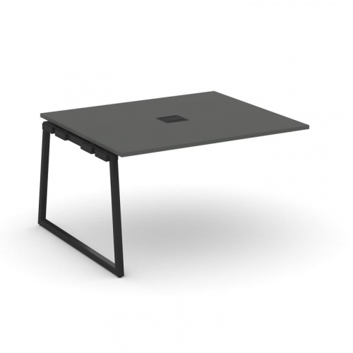 Style Project Проходной наб. элем. перег. стола SN-4T1.NSPRG-033 Акация Лорка/Металл Антрацит/Заглуш фото 6