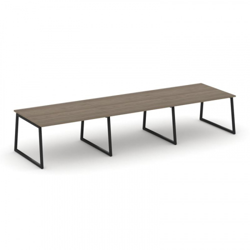 Style Project Стол переговорный SN-4T1.SPRG-054.3 Акация Лорка/Металл Антрацит 4740*1180*750 фото 9 Style Project Стол переговорный SN-4T1.SPRG-054.3 Акация Лорка/Металл Антрацит 4740*1180*750 фото 9