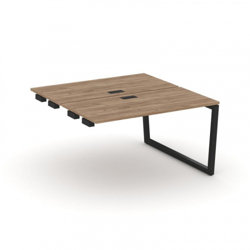 Style Project Стол-приставка к опор. элем. SN-5T2.DPRS-012 Акация Лорка/Металл Антрацит/Заглушка Пла фото 4