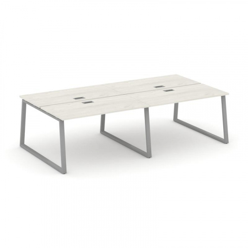 Style Project Рабочая станция 2-х сторон. SN-6T1.DRS-043 Акация Лорка/Металл Антрацит/Заглушка Пласт фото 12