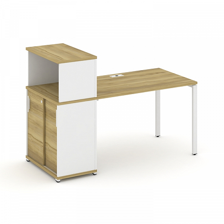 Стол офисный с опорным шкафом-купе Concept CN.SP-238