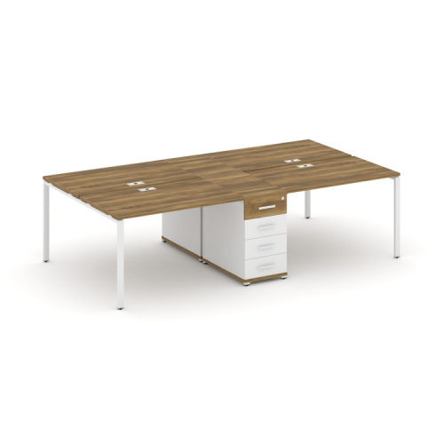 Бенч-система на 4 места с 1 опорной тумбой Concept CN.DRS-418 фото 8 Бенч-система на 4 места с 1 опорной тумбой Concept CN.DRS-418 фото 8