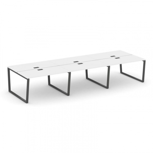 Style Project Рабочая станция 2-х сторон. SN-6T2.DRS-072 Акация Лорка/Металл Антрацит/Заглушка Пласт фото 26