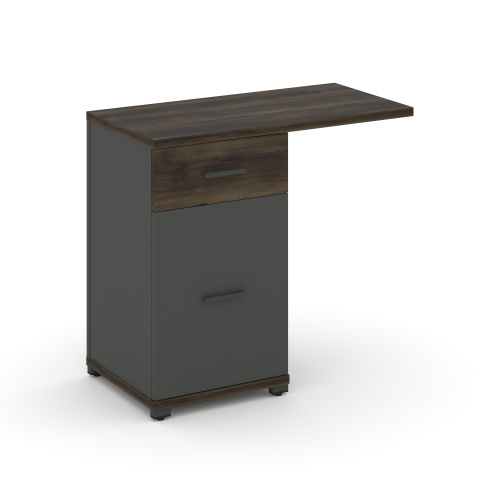 Тумба приставная с 1 ящиком Concept CN.TUS-003 W фото 3