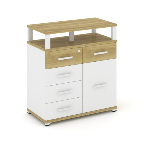 Тумба приставная с 5 ящиками Concept CN.TSP-018 W фото 3 Тумба приставная с 5 ящиками Concept CN.TSP-018 W фото 3