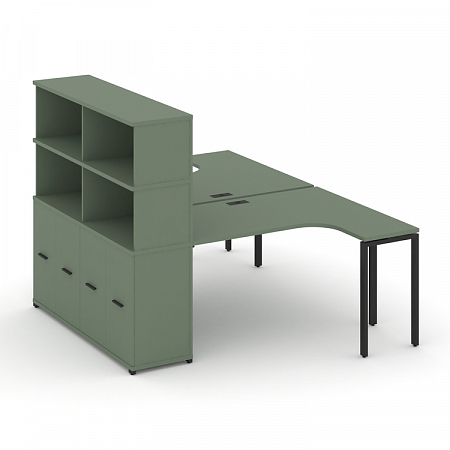 Бенч-система с опорным распашным шкафом Concept CN.DSA-215