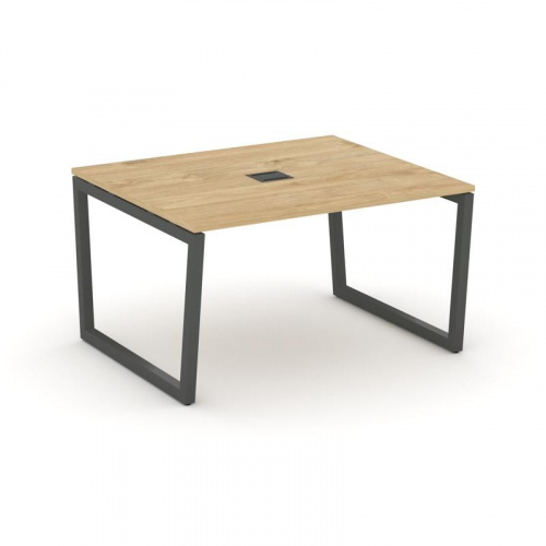 Style Project Стол переговорный SN-5T2.SPRG-033 Акация Лорка/Металл Антрацит/Заглушка Металл Антраци фото 22