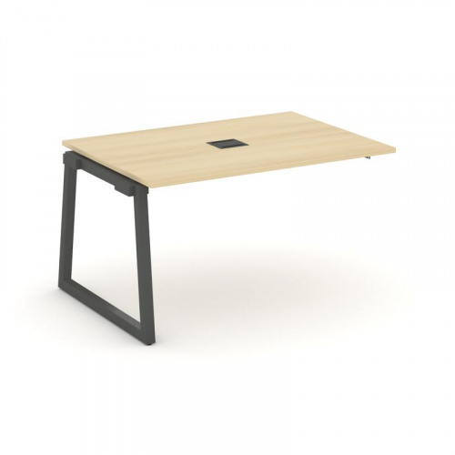 Style Project Проходной наб. элем. перег. стола SN-5T1.NSPRG-002 Акация Лорка/Металл Антрацит/Заглуш фото 28