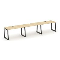 Style Project Рабочая станция 1 сторон. SN-5T1.ORS-044 Акация Лорка/Металл Антрацит/Заглушка Пластик