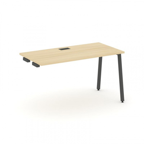 Style Project Стол-приставка к опор. элем. SN-4A.OPRS-013 Антрацит/Металл Белый 1380*700*750 фото 23