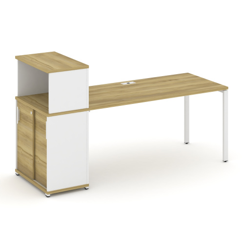 Стол офисный с опорным шкафом-купе Concept CN.SP-240 фото 3 Стол офисный с опорным шкафом-купе Concept CN.SP-240 фото 3