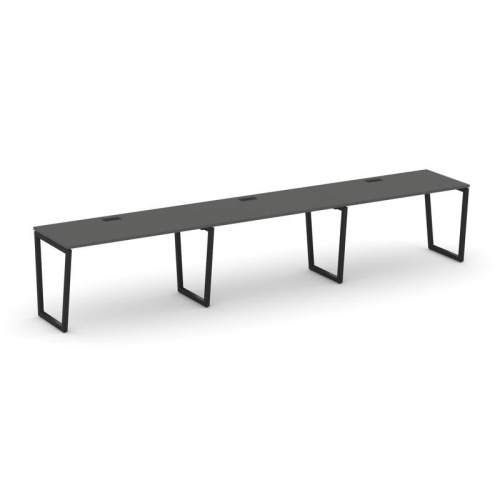 Style Project Рабочая станция 1 сторон. SN-4T2.ORS-032 Акация Лорка/Металл Антрацит/Заглушка Пластик фото 8