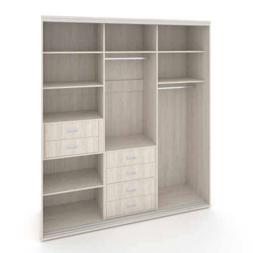 Корпус 3-х секционного шкафа высокого L=2219мм Maris SH.K3-5.1 K6 фото 2