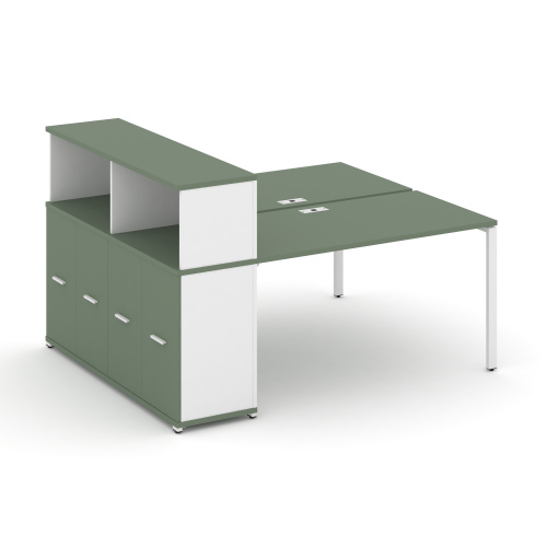 Бенч-система с опорным распашным шкафом Concept CN.DRS-228 фото 5