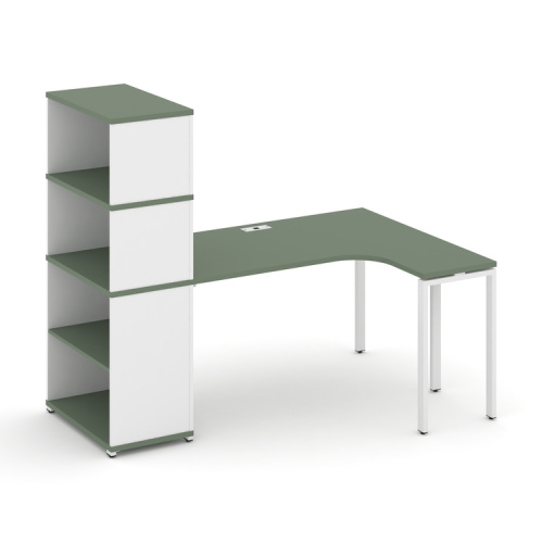 Стол эргономичный с опорным стеллажом Concept CN.SA-207(R) Стол эргономичный с опорным стеллажом Concept CN.SA-207(R)