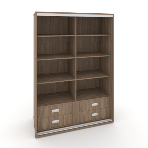 Корпус 2-х секционного шкафа низкого L=1200мм Maris SH.K2-2.2 K6 фото 4