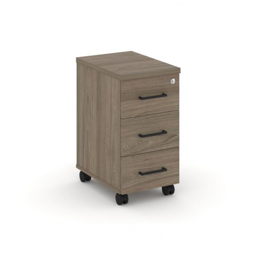 Style Project Тумба мобильная з/с ЛХДФ SN.TM-004 Акация Лорка/Черный Ручки 320*460*611 фото 17 Style Project Тумба мобильная з/с ЛХДФ SN.TM-004 Акация Лорка/Черный Ручки 320*460*611 фото 17