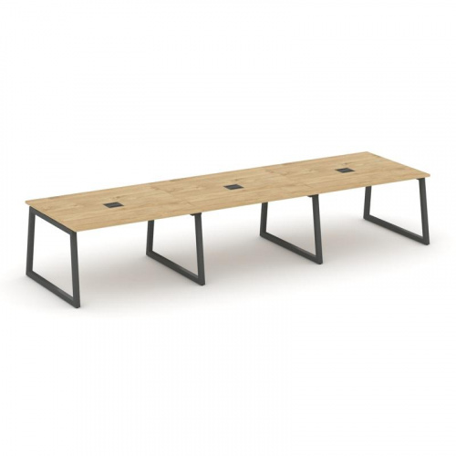 Style Project Стол переговорный SN-5T1.SPRG-054 Акация Лорка/Металл Антрацит/Заглушка Металл Антраци фото 5 Style Project Стол переговорный SN-5T1.SPRG-054 Акация Лорка/Металл Антрацит/Заглушка Металл Антраци фото 5