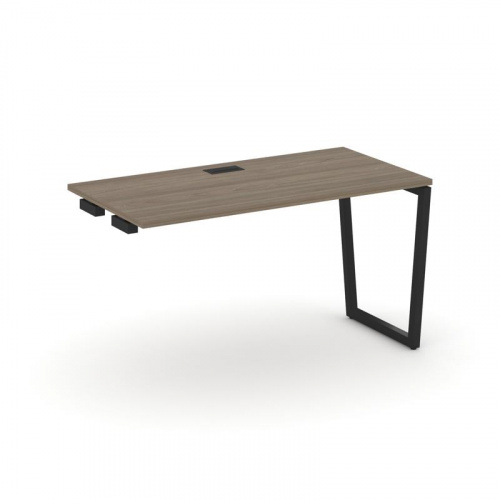 Style Project Стол-приставка к опор. элем. SN-4T2.OPRS-014 Акация Лорка/Металл Антрацит/Заглушка Пла фото 4